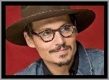 Kapelusz, Johnny Depp, Okulary